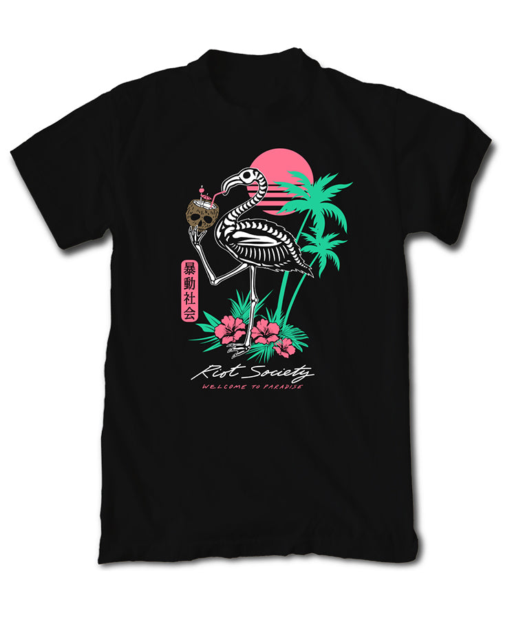 TropicalSkeletonFlamingoSS1